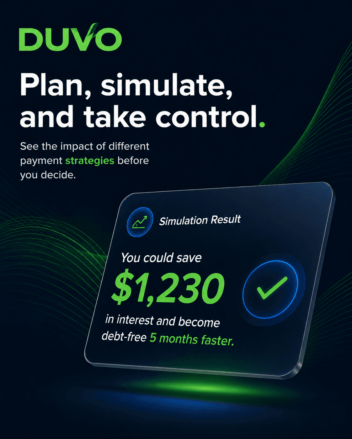DUVO payment simulation